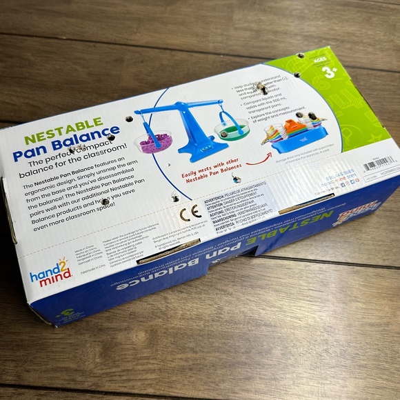 Pan Balance Classroom Material By Hand 2 Mind Ages 3 and Up (Complete) - Picture 10 of 10